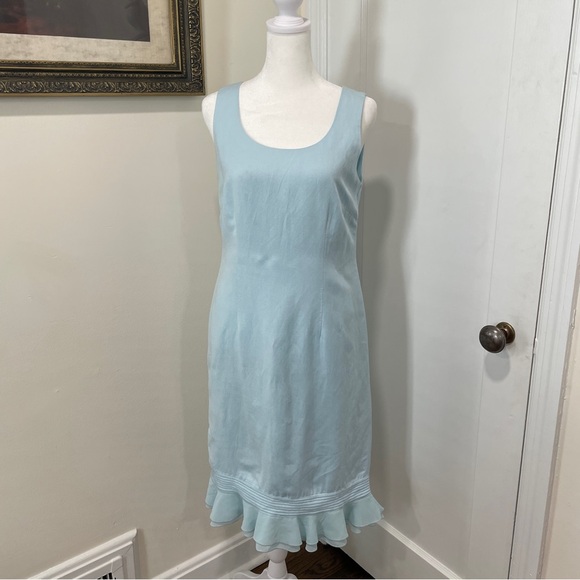 Vintage 90's Cocktail Dress with Frilly Hem, No Tag, Size S - Picture 1 of 9